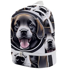 Dog Animal Puppy Pooch Pet Zip Bottom Backpack by Semog4