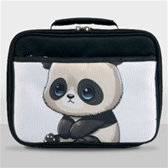 Cute Panda Bear Animal Cartoon Lunch Bag by Semog4