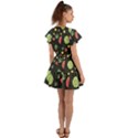 Watermelon Berries Patterns Pattern Flutter Sleeve Wrap Dress View2