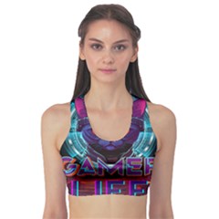 Gamer Life Sports Bra by minxprints