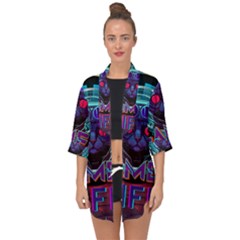 Gamer Life Open Front Chiffon Kimono by minxprints