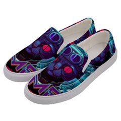Gamer Life Men s Canvas Slip Ons by minxprints