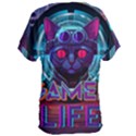 Gamer Life Women s Oversized Tee View2