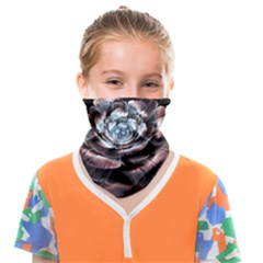 Flower Fractal Art Cool Petal Abstract Face Covering Bandana (kids) by Semog4