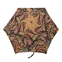 Colorful Paisley Background Artwork Paisley Patterns Mini Folding Umbrellas by Semog4