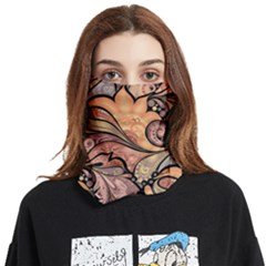 Colorful Paisley Background Artwork Paisley Patterns Face Covering Bandana (two Sides) by Semog4
