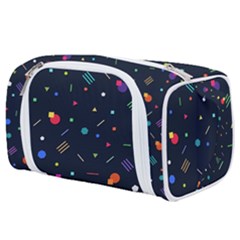 Abstract Minimalism Digital Art Abstract Toiletries Pouch by Semog4