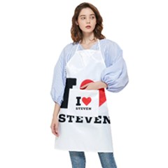 I Love Steven Pocket Apron by ilovewhateva