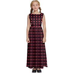 Arrow Pentagon Desktop Wallpaper Geometric Pattern Kids  Satin Sleeveless Maxi Dress by Jancukart