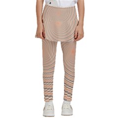 Background Spiral Abstract Template Swirl Whirl Kids  Skirted Pants by Jancukart