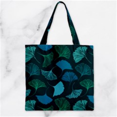 Pattern Plant Abstract Zipper Grocery Tote Bag by Semog4