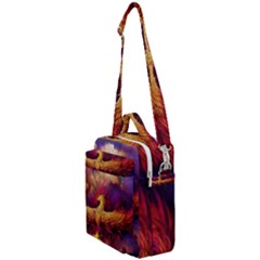 Phoenix Bird Crossbody Day Bag by Semog4