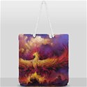 Phoenix Bird Full Print Rope Handle Tote (Large) View2