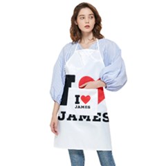 I Love James Pocket Apron by ilovewhateva
