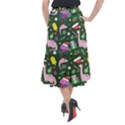 Colorful Funny Christmas Pattern Midi Mermaid Skirt View2