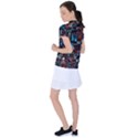 Stained Glass Mosaic Abstract Women s Polo Tee View2