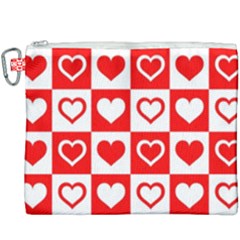 Background Card Checker Chequered Canvas Cosmetic Bag (xxxl) by Semog4