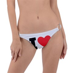 I Love Michael Ring Detail Bikini Bottoms by ilovewhateva