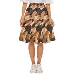 Abstract Camouflage Pattern Classic Short Skirt by Jack14