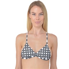 Seamless-stripe-pattern-lines Reversible Tri Bikini Top by Semog4