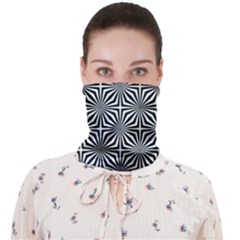 Background-pattern-halftone Face Covering Bandana (adult) by Semog4