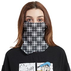 Pattern-vector-halftone-wallpaper Face Covering Bandana (two Sides) by Semog4