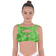 Mosaic-tile-geometrical-abstract Bandaged Up Bikini Top by Semog4