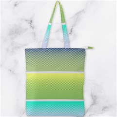 Pattern-banner-background-dot-set Double Zip Up Tote Bag by Semog4