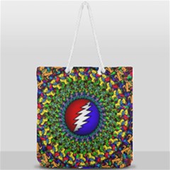 Grateful Dead Full Print Rope Handle Tote (large) by Semog4