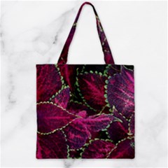 Abstract Beautiful Beauty Bright Zipper Grocery Tote Bag by Semog4