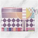 Abstract Shape Color Gradient Canvas Cosmetic Bag (XXL) View2