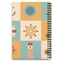 Nautical Elements Collection 5.5  x 8.5  Notebook View2