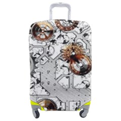 Gears Movement Machine Luggage Cover (medium) by Semog4