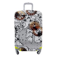 Gears Movement Machine Luggage Cover (small) by Semog4