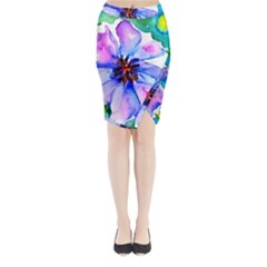 220cde476e6c434b8bbbaee3fd39d8f1 Midi Wrap Pencil Skirt by Fhkhan22