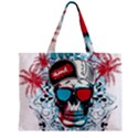 That Cool Graffiti Skull Zipper Mini Tote Bag View2