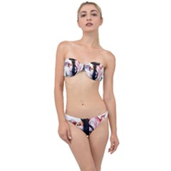 Anchor Watercolor Painting Tattoo Art Anchors And Birds Classic Bandeau Bikini Set by Salman4z