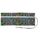 Background Texture Paisley Pattern Roll Up Canvas Pencil Holder (M) View2
