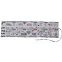 White Printer Paper With Text Overlay Humor Dark Humor Infographics Roll Up Canvas Pencil Holder (L) View2