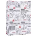 White Printer Paper With Text Overlay Humor Dark Humor Infographics Playing Cards Single Design (Rectangle) with Custom Box View1