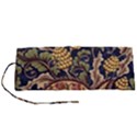 Leaves Flowers Background Texture Paisley Roll Up Canvas Pencil Holder (S) View1