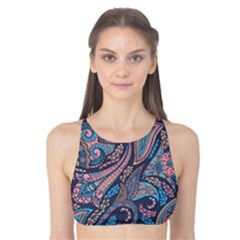 Background Ornament Paisley Tank Bikini Top by Salman4z