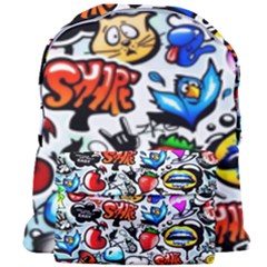 Graffiti Art Cartoon Comic Giant Full Print Backpack by Salman4z