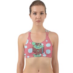 Minimal Digital Cityscape Back Web Sports Bra by Salman4z