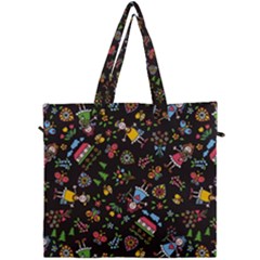 Cartoon Texture Canvas Travel Bag by Salman4z