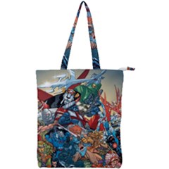 80 s Cartoons Cartoon Masters Of The Universe Double Zip Up Tote Bag by Salman4z