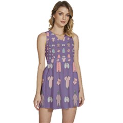 Baby Clothes Sleeveless High Waist Mini Dress by SychEva