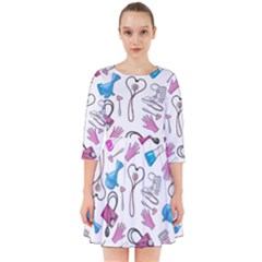 Medicine Smock Dress by SychEva