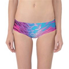 Tsunami Waves Ocean Sea Nautical Nature Water 6 Classic Bikini Bottoms by Jancukart