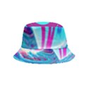 Tsunami Waves Ocean Sea Nautical Nature Water 3 Inside Out Bucket Hat (Kids) View2